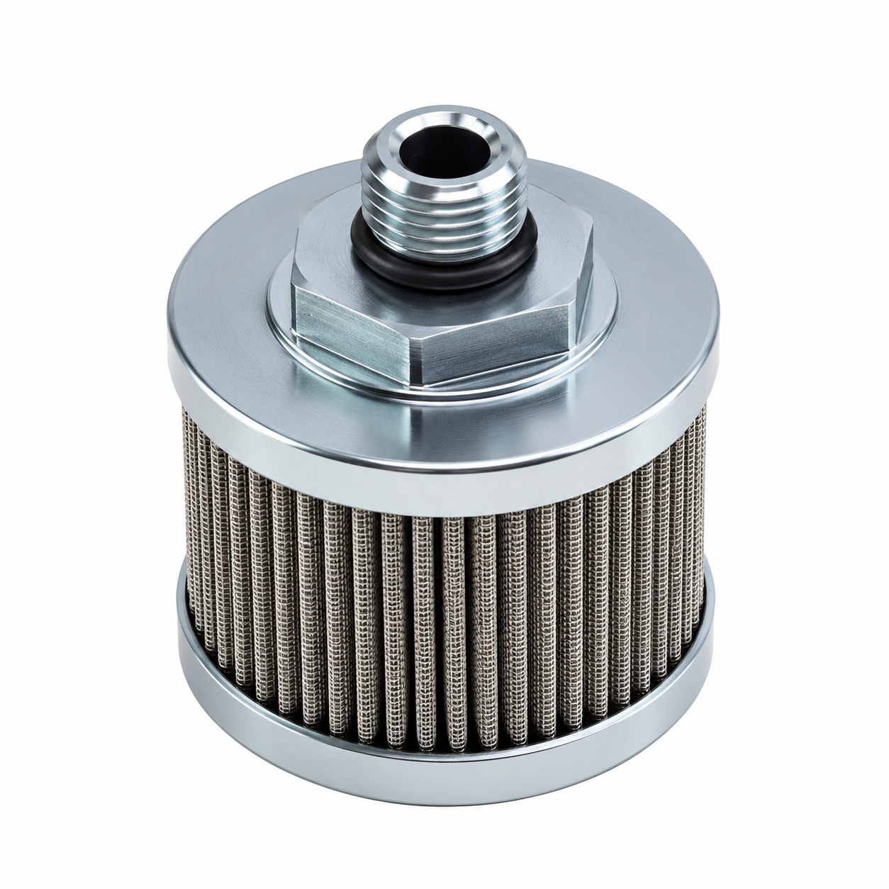 DeatschWerks Stainless Steel -6AN 100 Micron Universal Fuel Pump Pre-Filter
